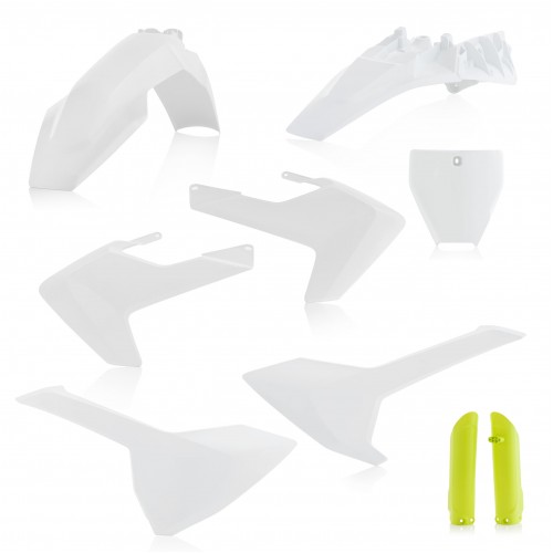 KIT PLÁSTICOS COMPLETO ACERBIS HUSQVARNA TC 85 2018 - 2021 - COR ORIGINAL
